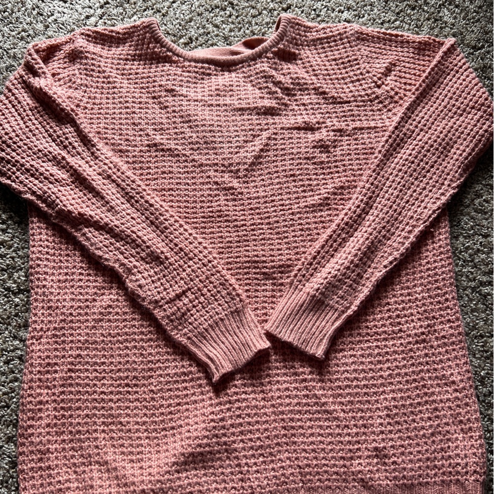Pink Knit Sweater (3X)